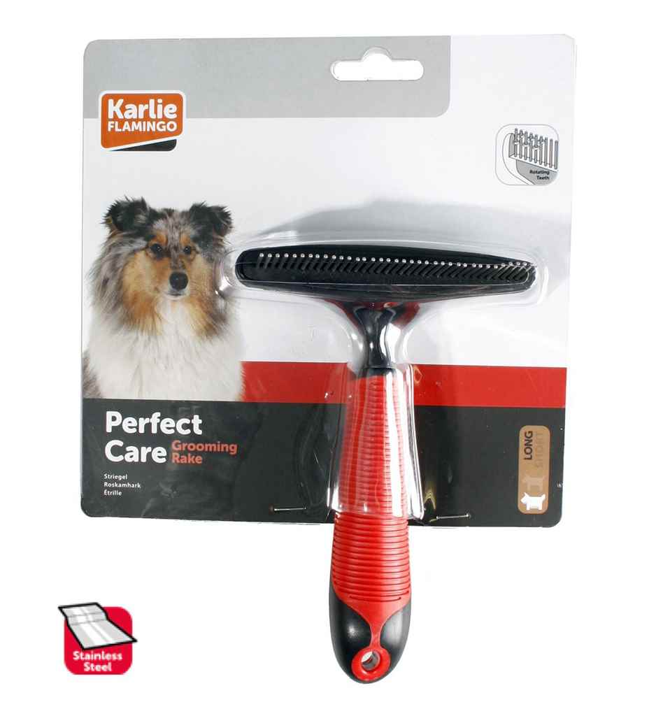 Karlie TÜY AÇICI DÖNER SIK DİŞLİ FIRÇA 16X11X5 CM 