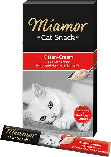 MIAMOR CREAM YAVRU KEDİ ÖDÜLÜ 5X15 g