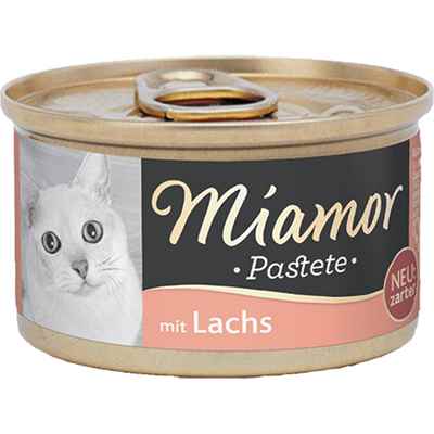 MIAMOR PASTETE SOMONLU KEDİ KONSERVESİ  85 g