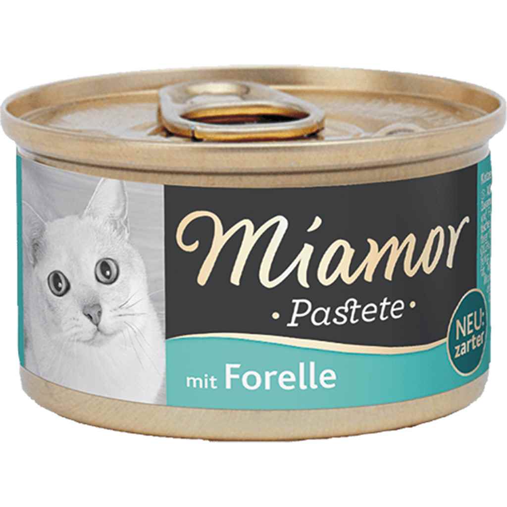 MIAMOR PASTETE ALABALIKLI KEDİ KONSERVESİ  85 g