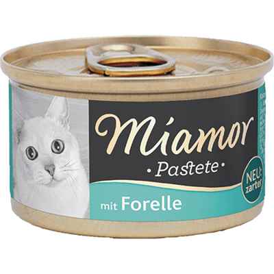 MIAMOR PASTETE ALABALIKLI KEDİ KONSERVESİ  85 g