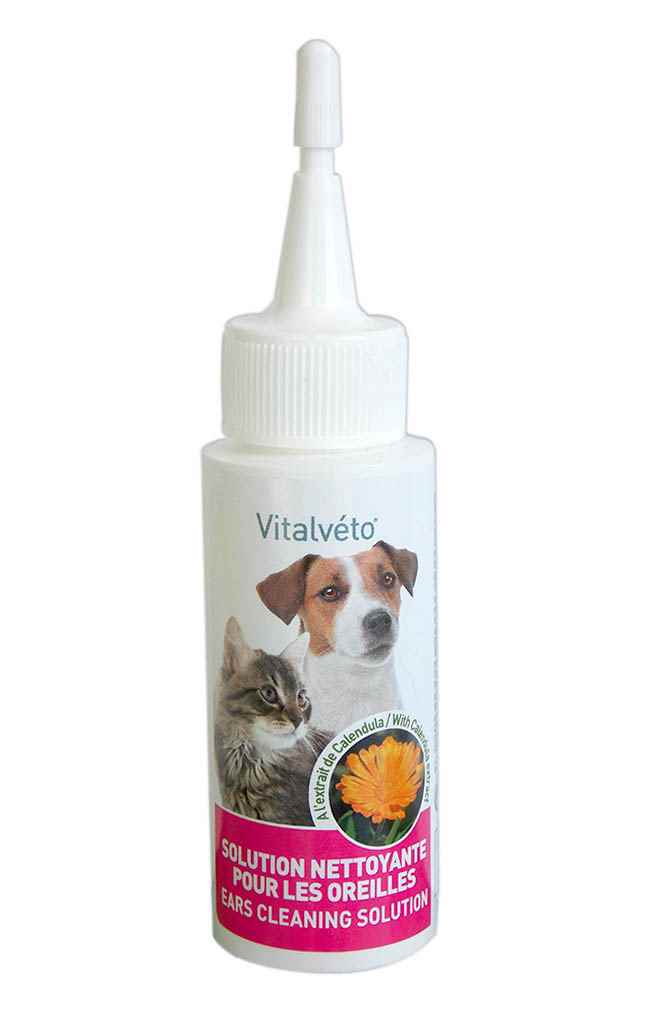 VİTALVETO KEDİ-KÖPEK KULAK TEMİZLEME LOSYONU 60 ML