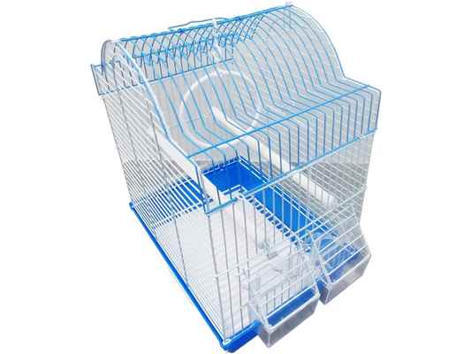 DAYANG İKİ KAPILI KUBBELİ MUH KAFES ÇİFT RENKLİ