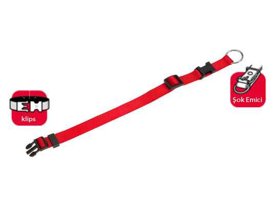 Karlie BOYUN TASMA 40-55CM KIRMIZI 