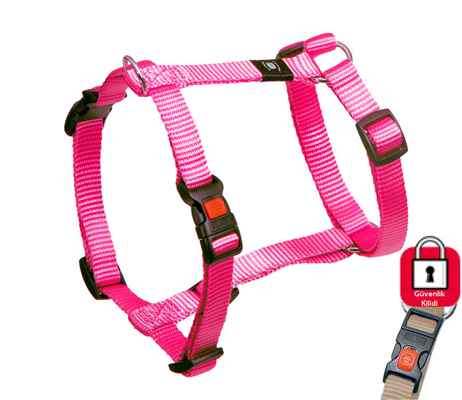 Karlie KİLİTLİ GÖĞÜS TASMA L 65-100CM PEMBE 