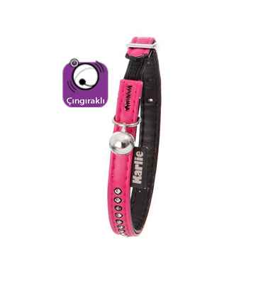 Karlie DERİ KEDİ BOYUN TASMA 30CM PEMBE