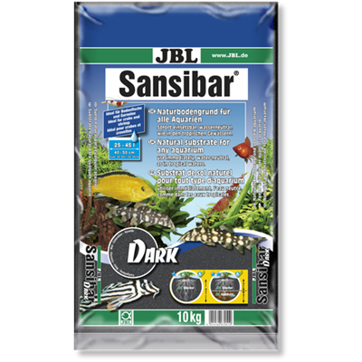 JBL SANSIBAR SİYAH 0,2-0,5mm 10 KG KUM