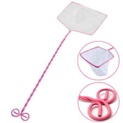 Akvaryum Kepçesi Pembe 7,5 cm (3