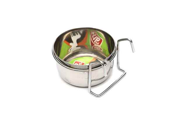 5 Oz. KE-3290H Flip Askılı Çelik Kuş Yemliği