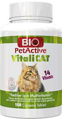 Bio PetActive Vitalicat Multivitamin 150 Tablet
