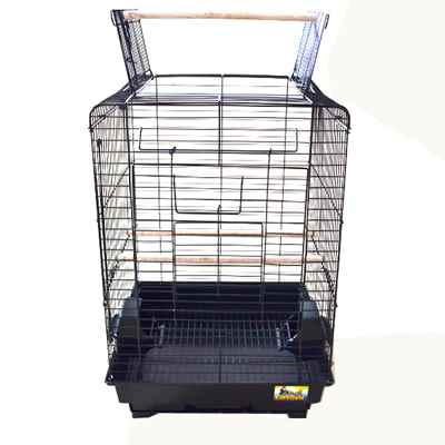 Papağan Kafesi Siyah (40,5x40,5x59,5)