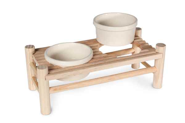 Karlie AHŞAP KEMİRGEN YEMEK MASASI 24X10X8CM