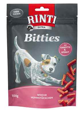 RINTI EX. BİTTIES HAVUÇ+ISPANAK KÖPEKÖDÜL 100 g