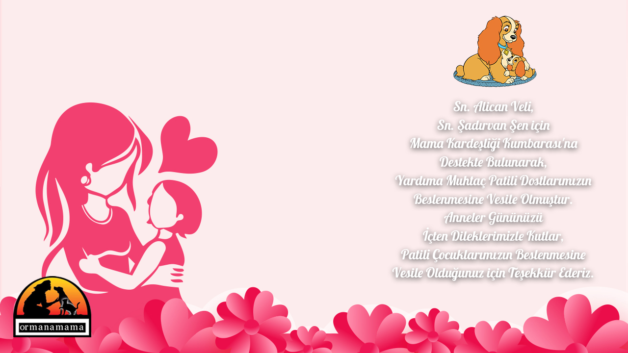 Anneler Günü Tebrik Kartı 06