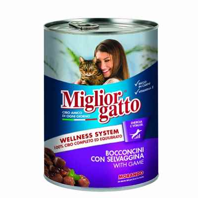 MIGLIOR GATTO AV HAYVANLI KEDİ KONSERVESİ 405 GR