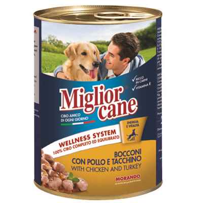 KÖPEK KONSERVE TAVUKLUHİNDİLİ 405 GR