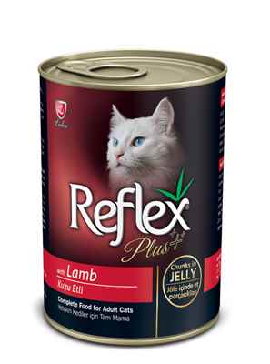 Reflex Plus Kuzulu Kedi Konserve Jöle İçinde Et Parçacıklı 400 Gr