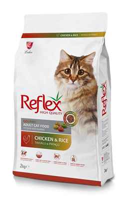 Reflex Multi Color Tavuklu ve Pirinçli Yetişkin Kedi Maması 2kg