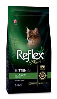 Reflex Plus Tavuklu Yavru Kedi Maması 1.5 Kg