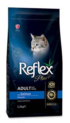 Reflex Plus Somonlu Yetişkin Kedi Maması 1.5 Kg