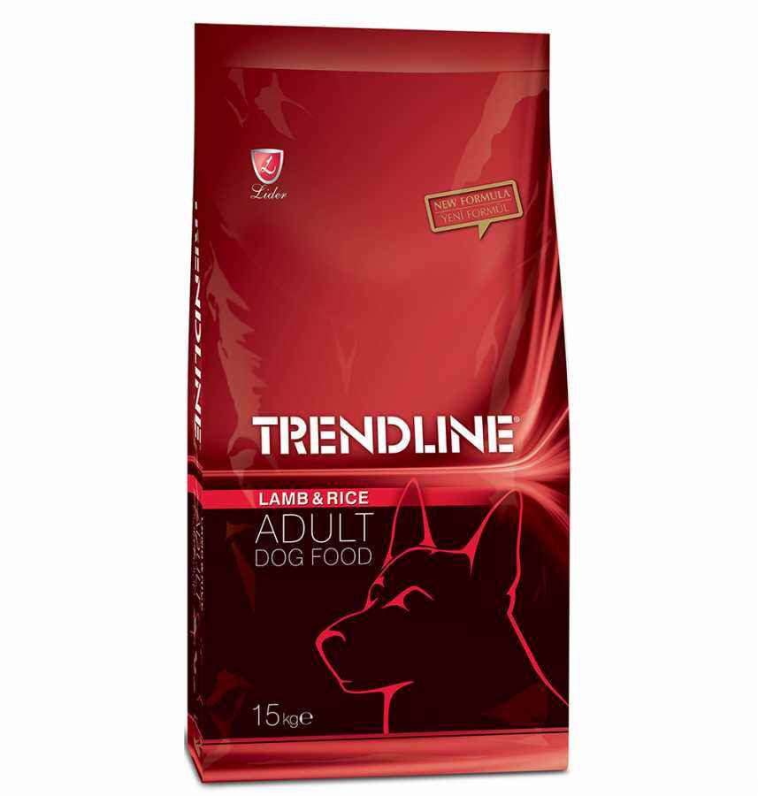 Trendline Kuzu Etli Pirinçli Yetişkin Köpek Maması 15 Kg