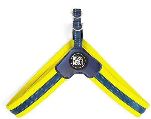 Max & Molly Q-Fit Matrix Yellow Göğüs Tasması-Xsmall