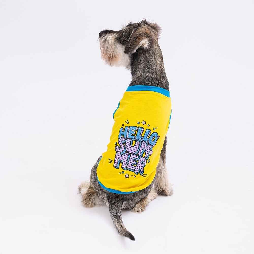 Yellow Hello Summer T-Shirt (6