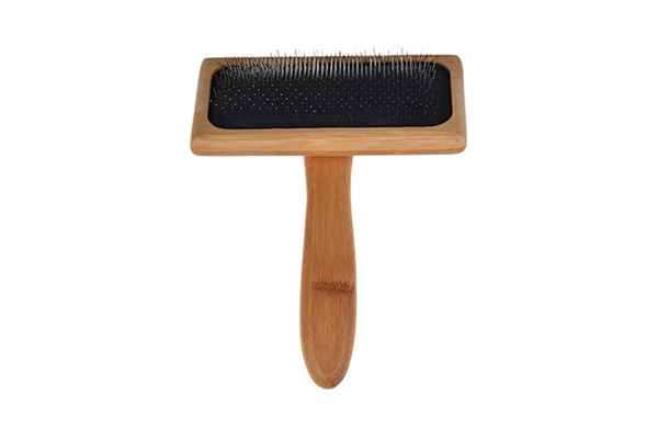 Ahşap Kedi ve Köpek Fırçası Large 15x12cm