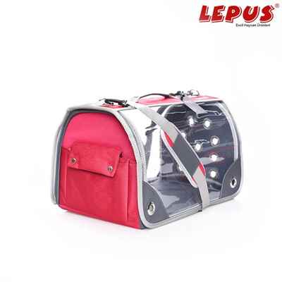 Şeffaf Fly Bag Çanta - Pembe (Large)