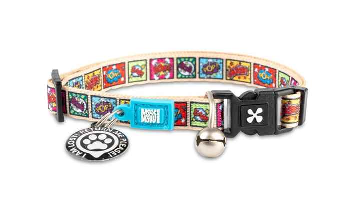 Max & Molly Smart ID Comic Kedi Boyun Tasması