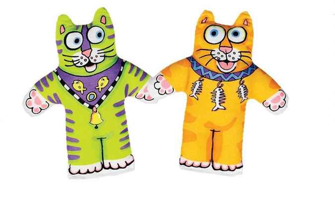 Fat Cat Kitten Little Kedi Otlu Peluş Oyuncak