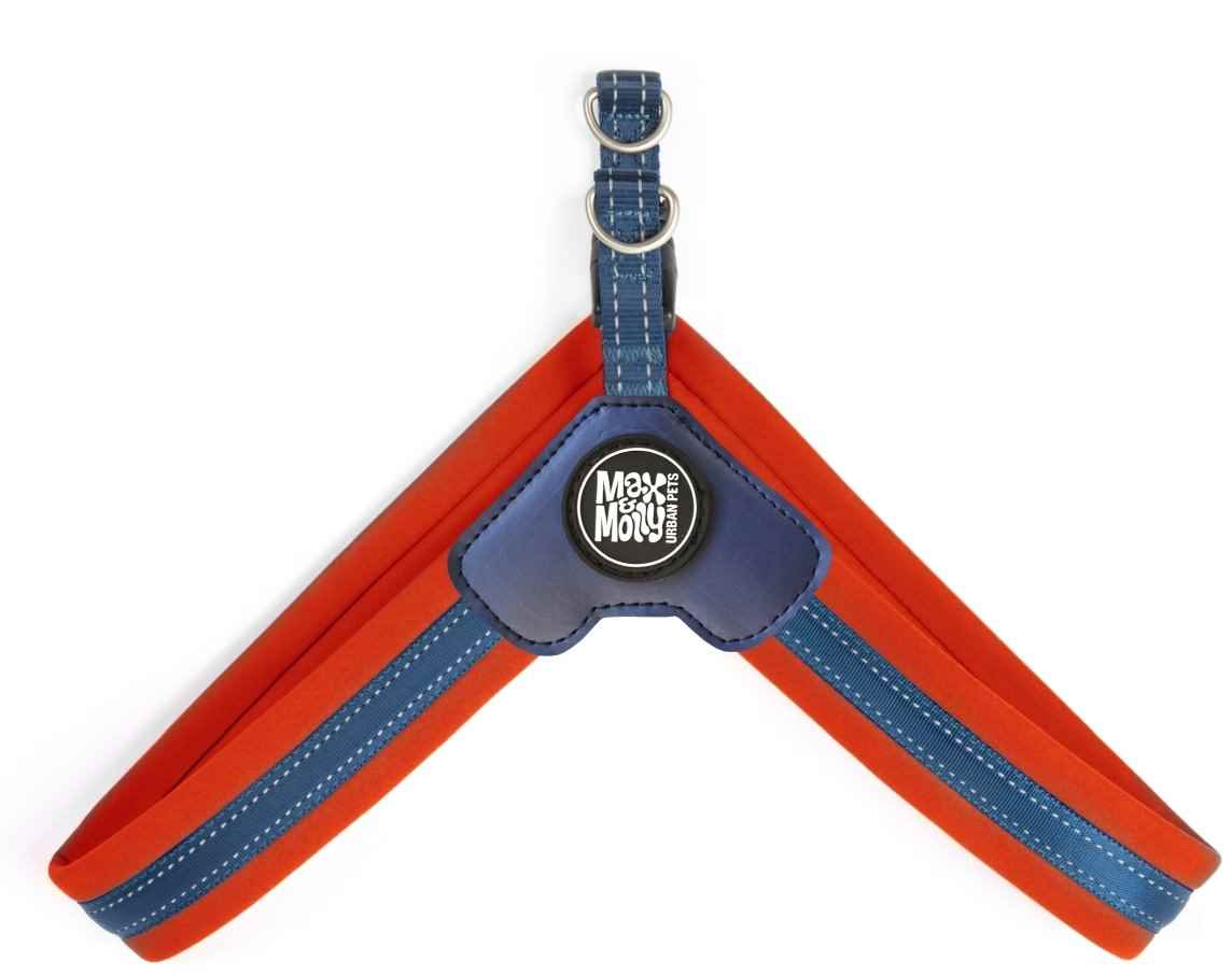 Max & Molly Q-Fit Matrix Red Göğüs Tasması-2Xsmall