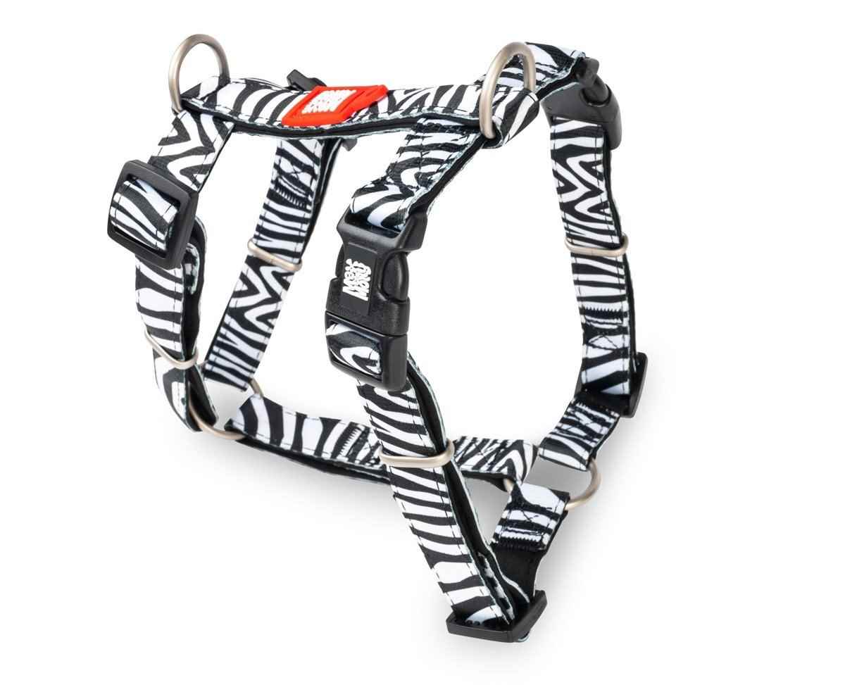 Max & Molly Zebra Göğüs Tasması-Xsmall