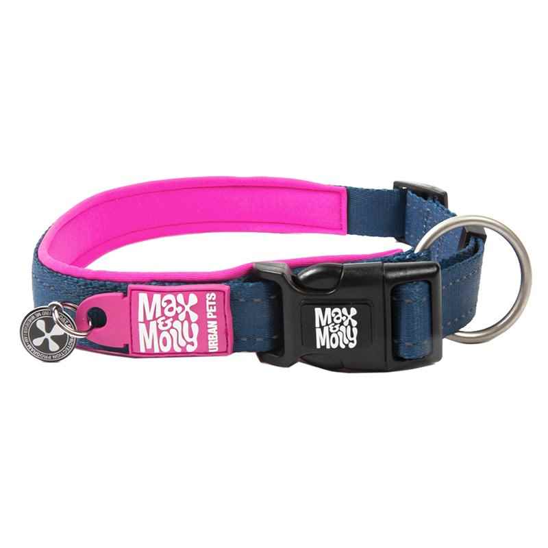 Max & Molly Smart ID Matrix Pink Boyun Tasması-Xsmall