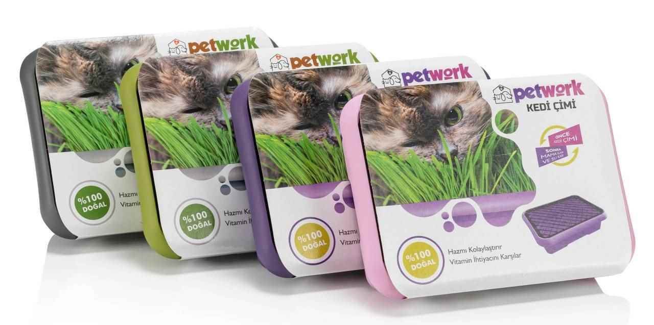 Petwork Kedi Çimi (10
