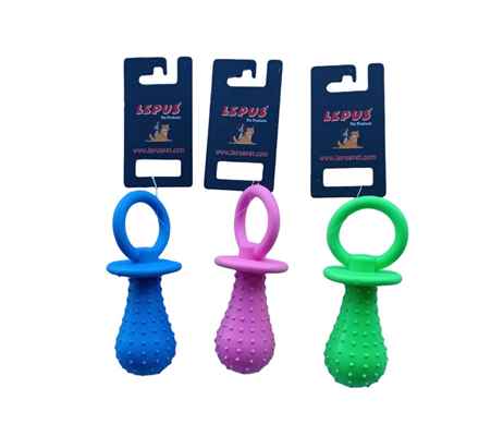 KÖPEKLER İÇİN KAUÇUK SOOTHER ZİLLİ (L) OYUNCAK