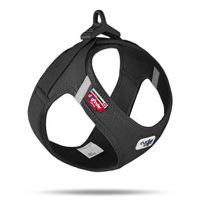 Vest Göğüs tasması curli Clasp Air-Mesh Black M