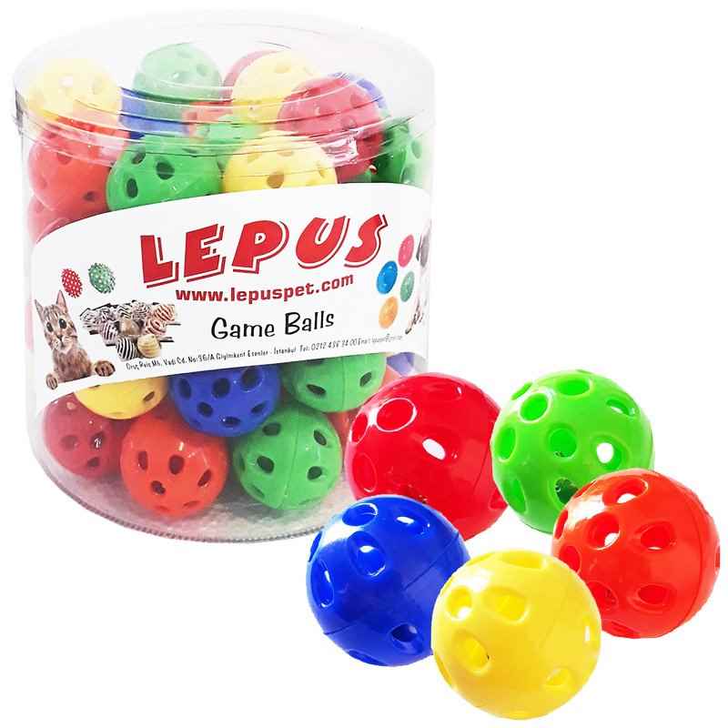 ZİLLİ KEDİ TOPU YUVARLAK DESENLİ 50 Lİ PAKET