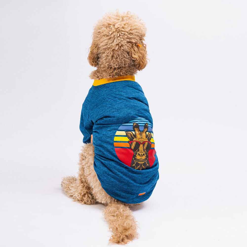 Dark Blue  Giraffe Big Sweat (5