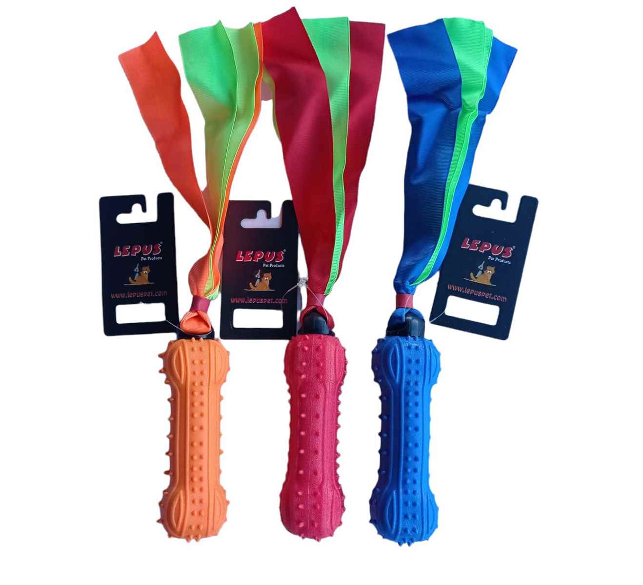 KÖPEKLER İÇİN KAUÇUK DUMBELL OYUNCAK