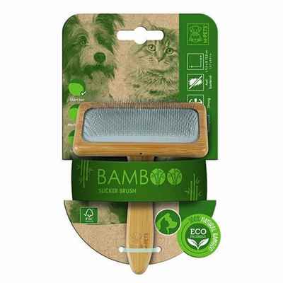 M-PETS BAMBOO İNCE TELLİ FIRÇA (M)