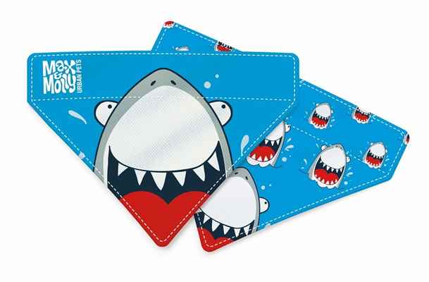 Max & Molly Frenzy the Shark Bandana