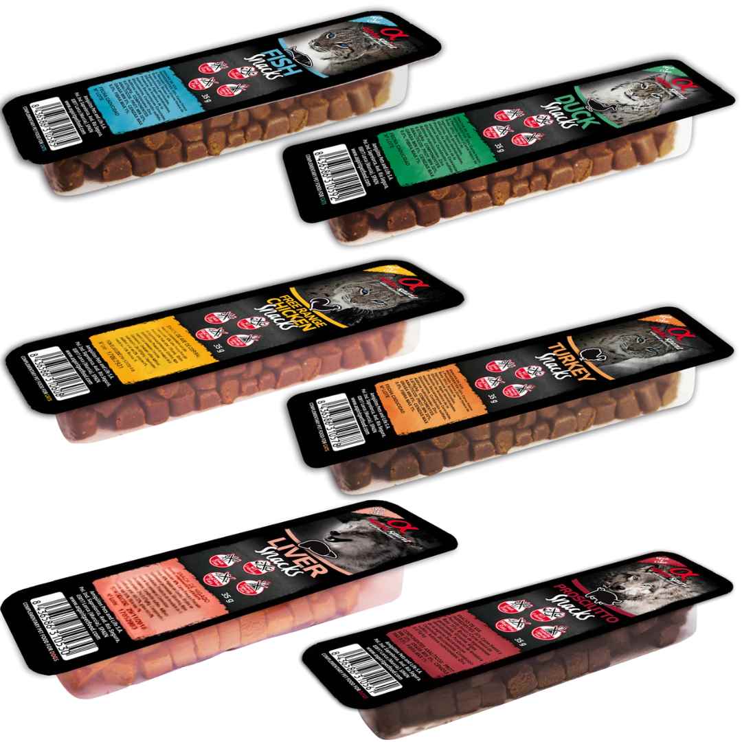 ALPHA SPİRİT KÖPEK ÖDÜL MAMASI 35 GR 10 LU MİX PAKET