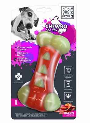 M-PETS CHEWBO TRIBONE DENTAL ET AROMALI KÖPEK OYUNCAĞI (L)