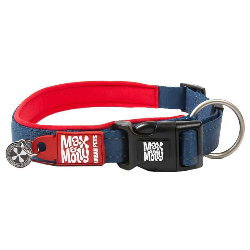 Max & Molly Smart ID Matrix Red Boyun Tasması-Xsmall