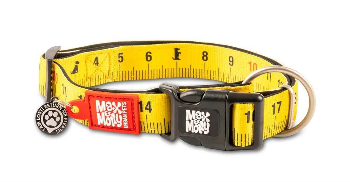 Max & Molly Smart ID Ruler Boyun Tasması-Xsmall