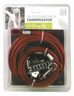 M-PETS COMPENSATOR BAĞÇE BAĞLAMA HALATI 15MT/RED