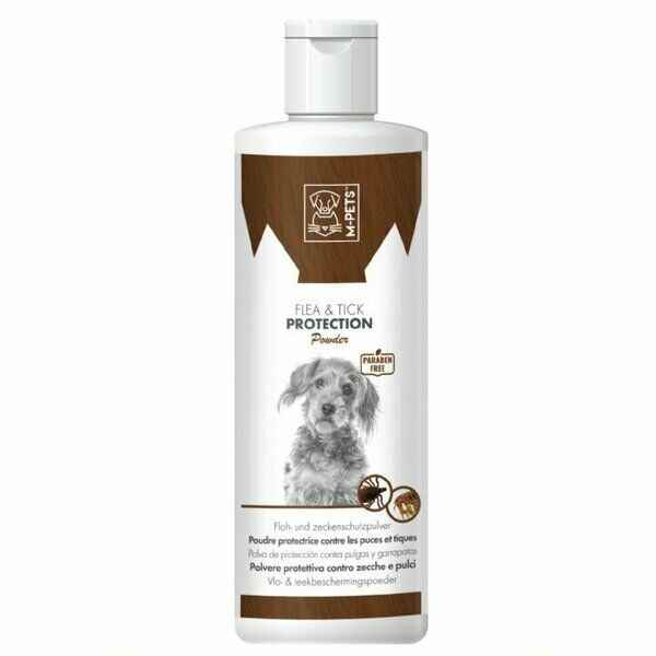 M-PETS DOGS FLEA & TICK PROTECTION POWDER 200GR