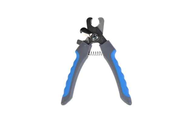 Kedi ve Köpek Tırnak Düzeltme ve Kesme Makası 12.5x4 cm, Mavi-Gri