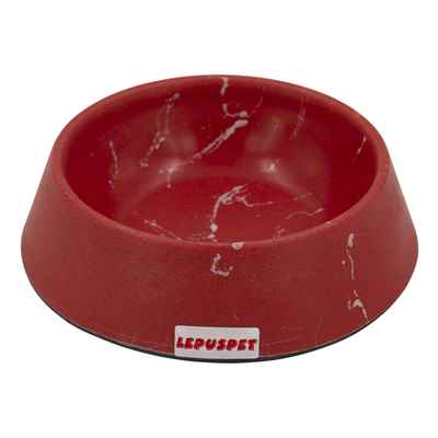 Mermer Mama Tası Red White